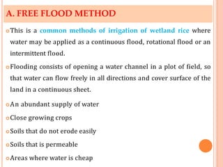 Comprehensive Overview of Various Irrigation Systems and Their ...
