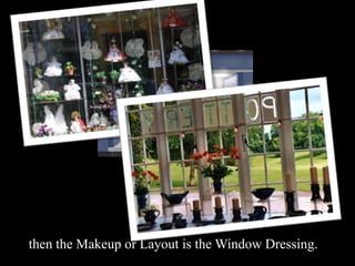 If the page is the
Show Window,

And the
page 1 is the
main window,

then the Makeup or Layout is the Window Dressing.

 