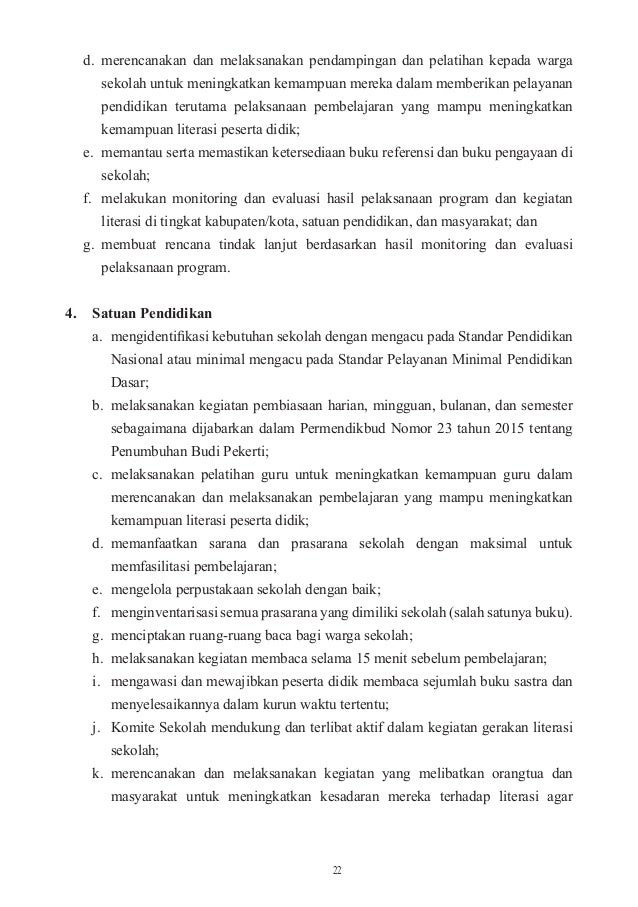 Contoh Rencana Dan Laporan Pelaksanaan Kegiatan Literasi