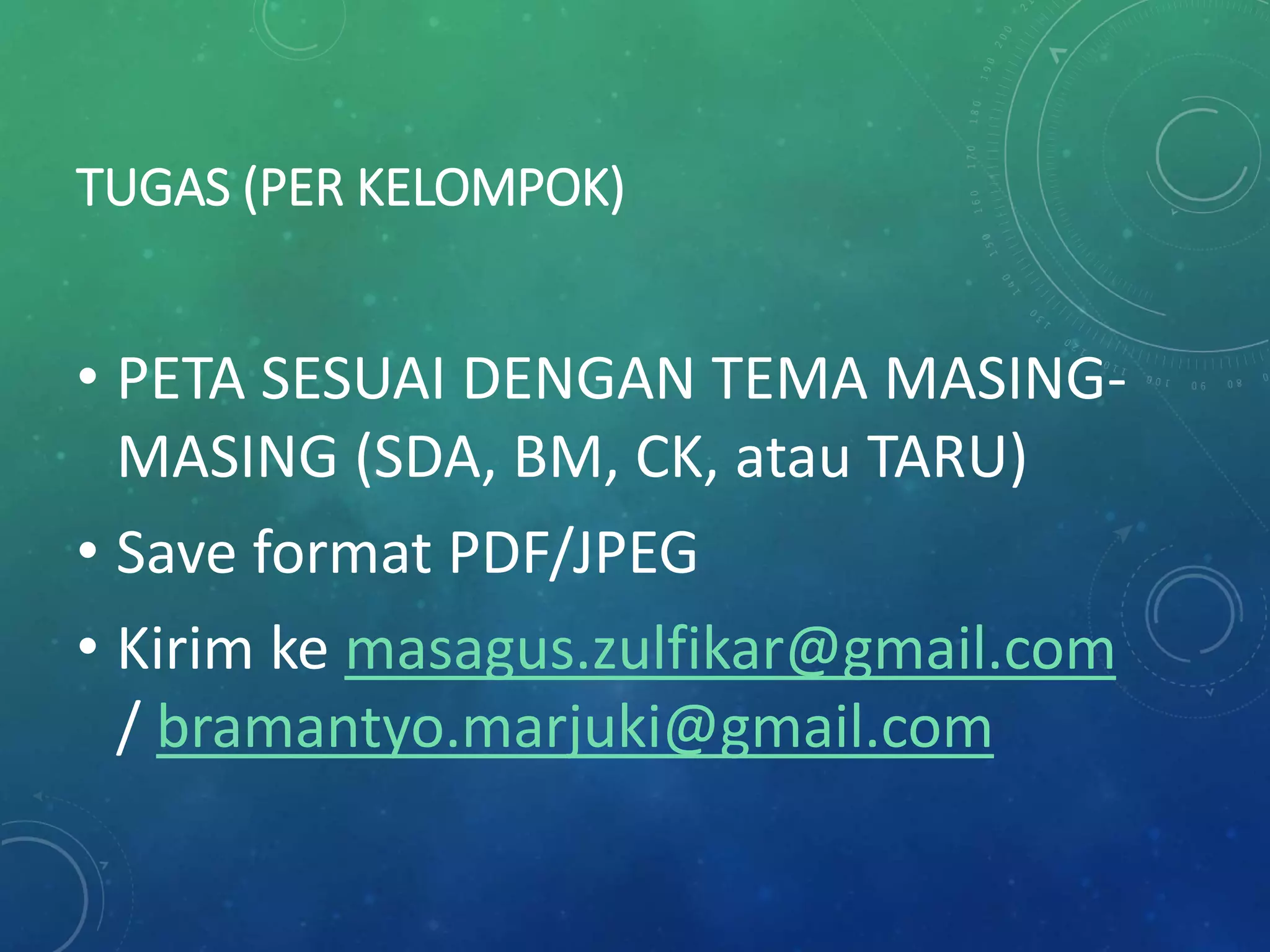 Pedoman Layout Peta Sesuai SNI - Indonesia National Standar of Mapping ...