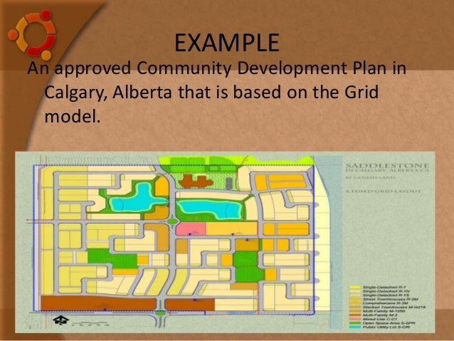 Layout plan of housing blocks and public facilities and services Layout plan of housing blocks and public facilities and services