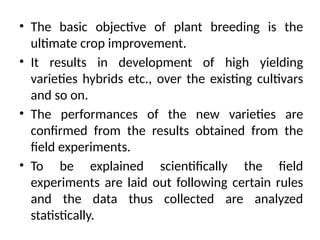 Comprehensive Guide to Designing and Conducting Field Experiments in ...