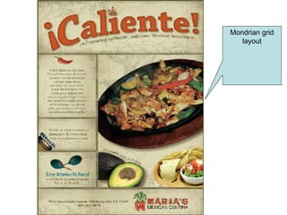 Mondrian grid layout