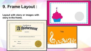 Framelayout Advertising Examples BAMMC SEM VI AD-Design Layouts in Graphic Design.pptx