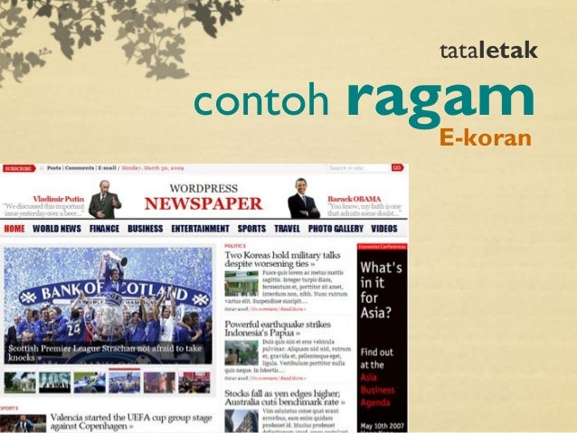 Tata Letak (layout) - Elemen Desain