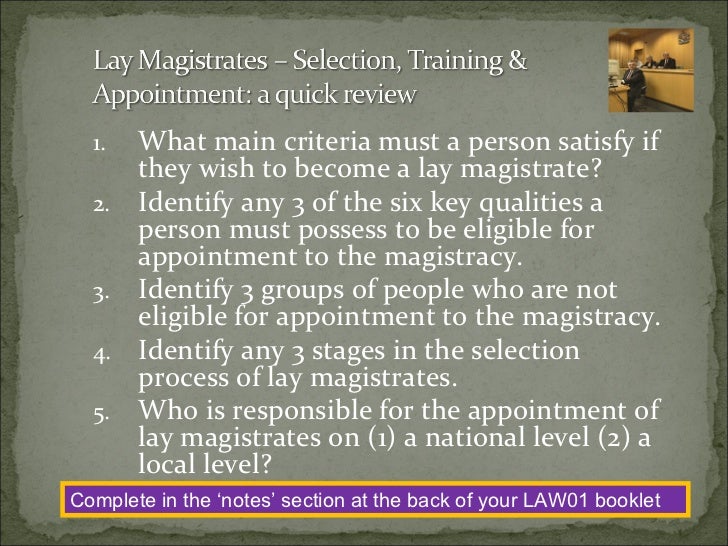 the role of lay people the role of lay people