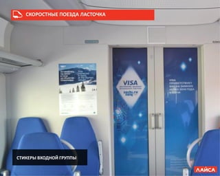 СКОРОСТНЫЕ ПОЕЗДА ЛАСТОЧКА
СТИКЕРЫ ВХОДНОЙ ГРУППЫ
 