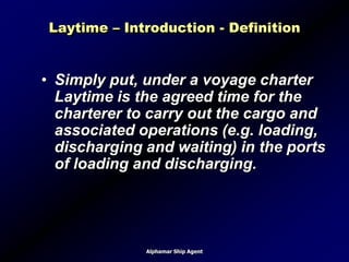 Laytime Linkedin | PPTX