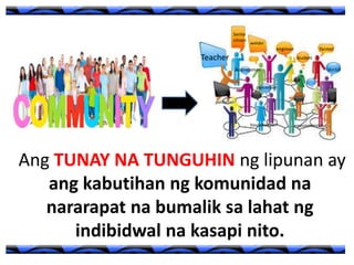 ESP 9 Layunin ng lipunan | PPTX