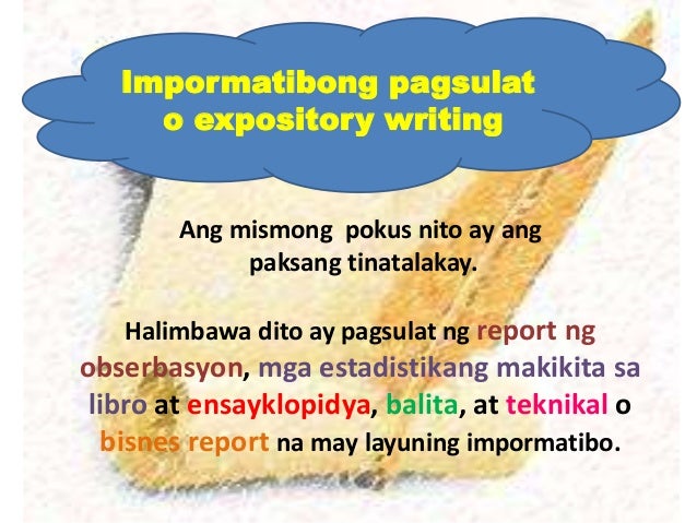 creative writing sa pagsulat