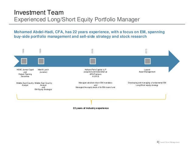 Lazard Emerging Markets Long Short Equity Jan 2019