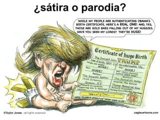 ¿s átira o parodia? 