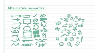 Alternative resources
 