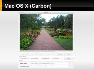 Abstracts away the Widgetset's and OS's APIs. 
