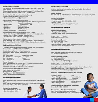 LAZNas Chevron Indonesia | PDF
