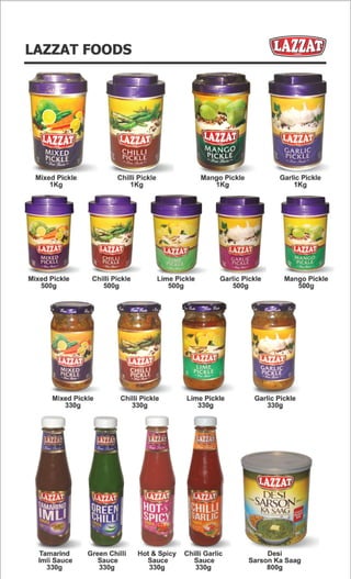 LAZZAT BRAND FOOD PRODUCTS 