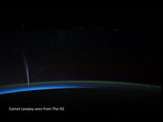 Comet Lovejoy seen from The ISS
 