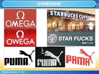 OVERVIEW




Monday, December 17, 2012              Page: 3
 