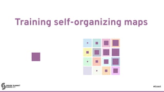 #EUds5
Training self-organizing maps
11
 