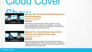 Le Bulletin Azure
Cloud Cover
Show
 