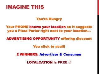 Lba Advertisement Mobile: Location Based Advertising | PPTX