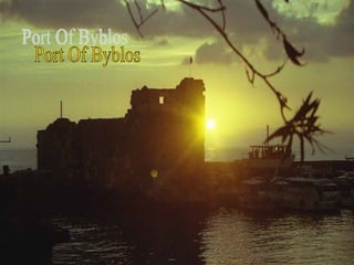 Port Of Byblos 