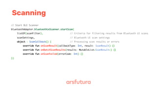 A brief overview of BLE on Android | PDF