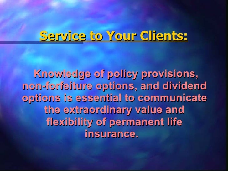 Life Insurance Nonforfeiture Options clipskhrime