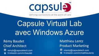 Le Bulletin Azure, témoignage, Capsule Technologie Slide 3