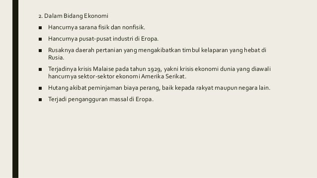 Perang Dunia 1 Lbb Perang Dunia 2 Pbb Dan Pergerakan Kemerdekaan