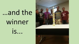 …and the
winner
is...
 