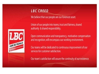 LBC as one of the biggest brokerage company | PPTX