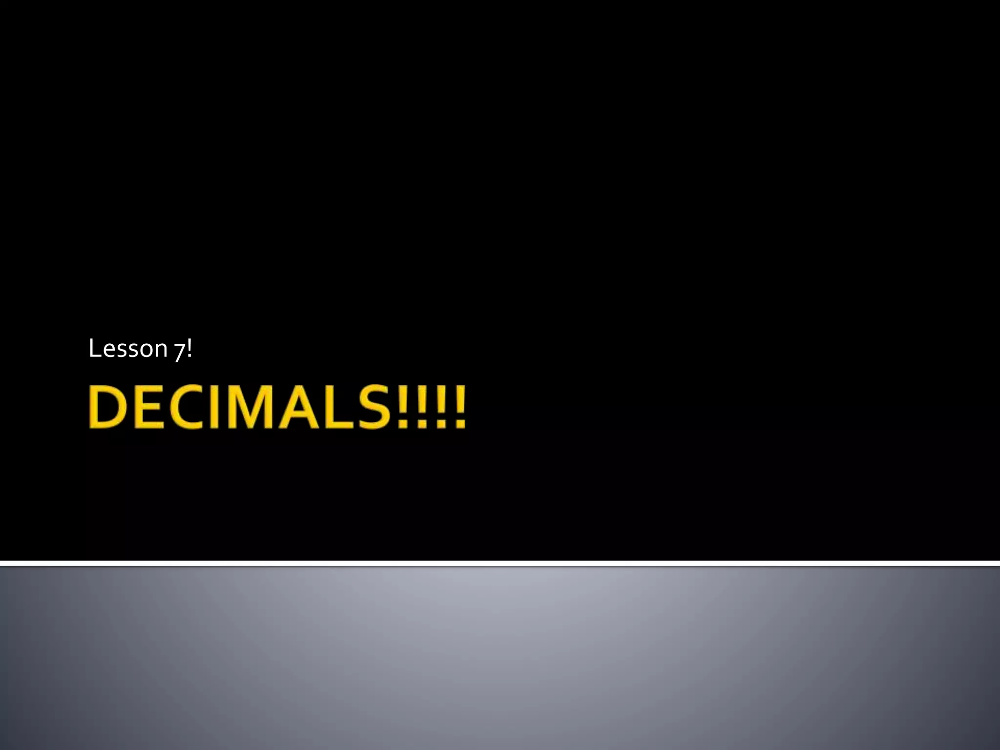 U1 l7 subtracting decimals ppt