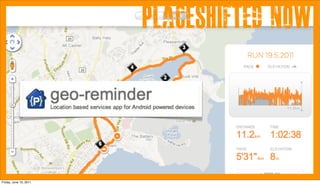 PLACESHIFTED NOW



Friday, June 10, 2011
 