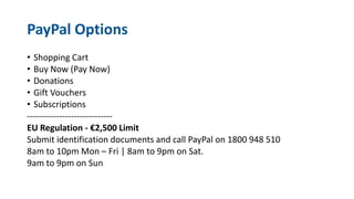 PayPal Fees

 