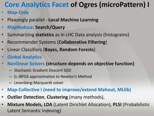 Matching Data Intensive Applications and Hardware/Software ...