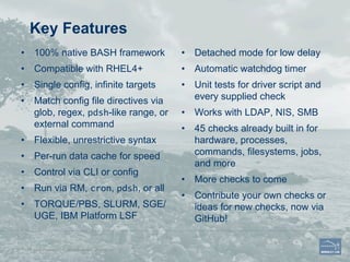 LBNL Node Health Check Update | PDF