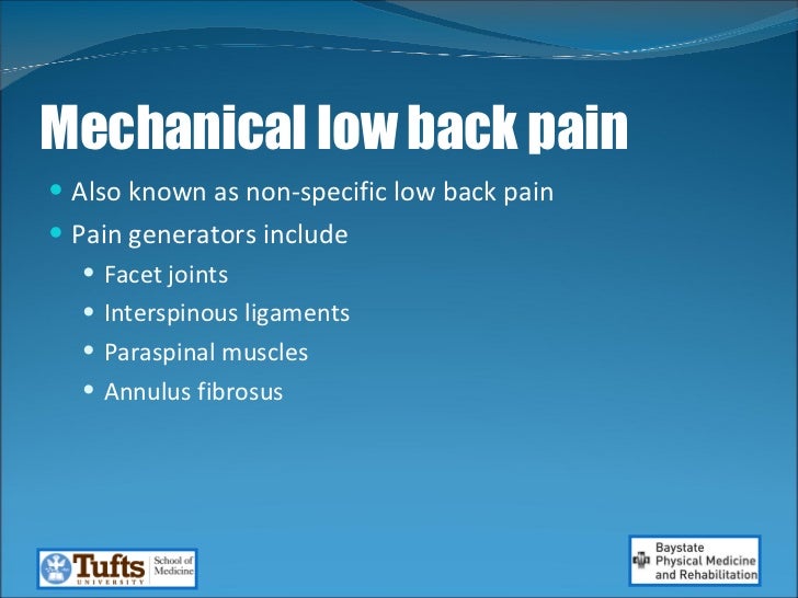 Lumbar exam in patients with Chronic Pain