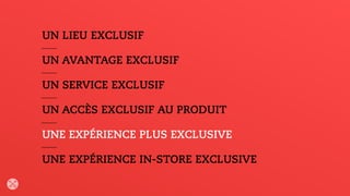 La maison Alexander McQueen a été à l’avant-garde de cette pratique en
introduisant dès les années 90 des éléments technologiques à ses défilés.
L’utilisation de robots, influençant non seulement le spectacle,
mais aussi le produit.
!
En magnifiant l’expérience du défilé et l’histoire derrière le produit, on
accroit la capacité d’une collection à faire du bruit.
 