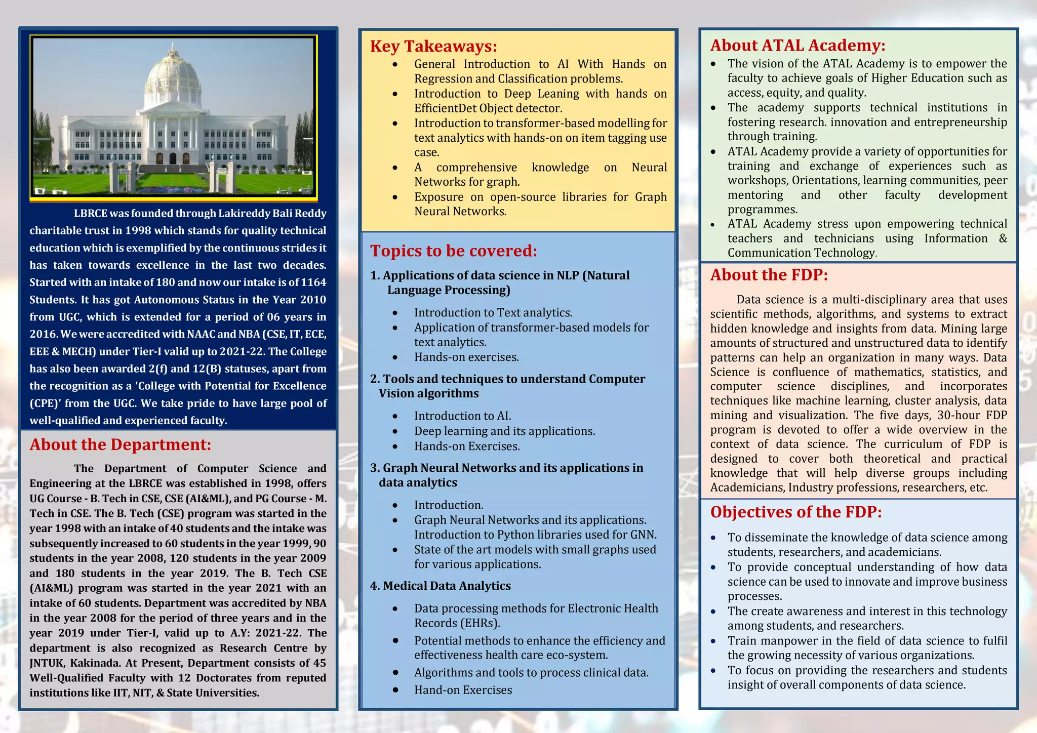 Lbrce atal fdp_data_science | PDF | Artificial Intelligence ...