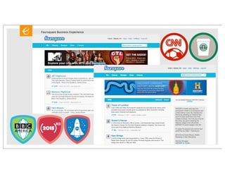 Foursquare Business Experience
 