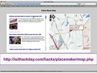 http://developer.yahoo.com/geo/placemaker/