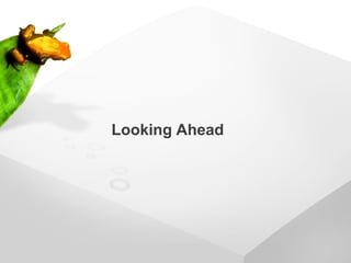 Looking Ahead
 