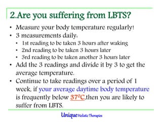 low body temp illness