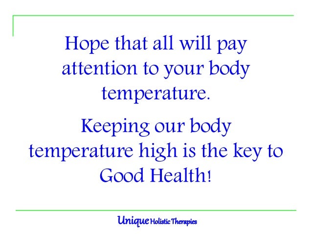 low body temp illness
