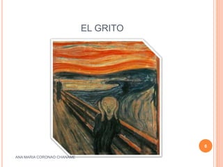 EL GRITO
ANA MARIA CORONAO CHANAME
6
 