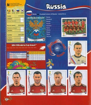 Álbum da Copa do Mundo 2014