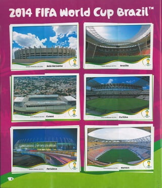  Álbum da Copa do Mundo 2014 - Volume 1 (Em Portuguese