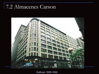 7.2 Almacenes Carson Sullivan 1899-1904 