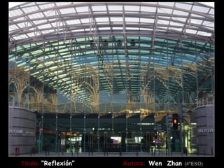 Título: “Reflexión”   Autora: Wen Zhan (4ºESO)
 